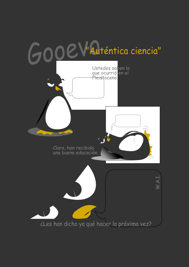 Auténtica ciencia - Tira cómica Gooevo